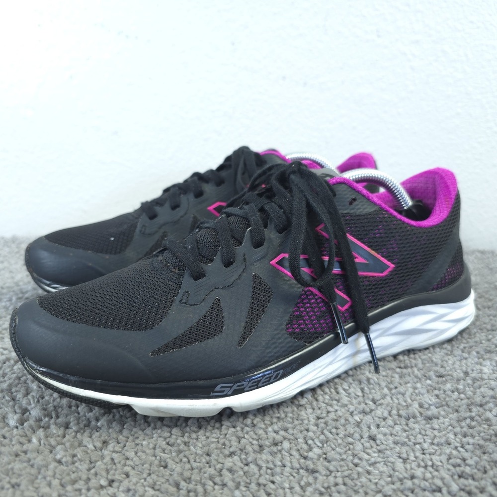 New Balance 790v6 Womens Size 8.5 Running Shoes Black Purple Sneakers W790LF6